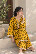 Premium Printed Linen 2-Piece Unstitched Suit